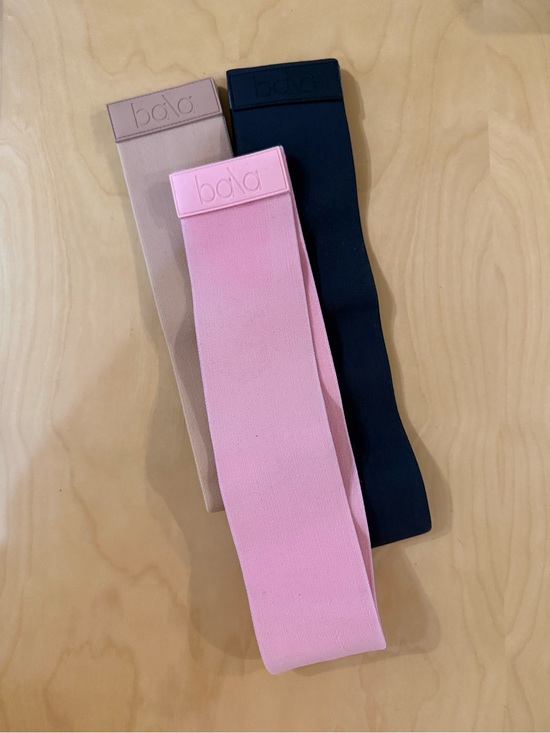 Bala Other - Bala Pink, Black & Tan Resistance Booty Bands